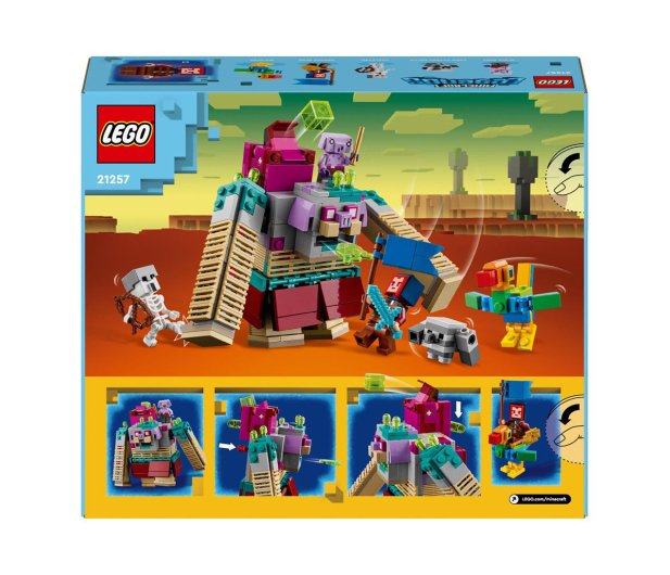 LEGO Minecraft Legends® 21257 Decydujące starcie z Dewastatorem - 1202689 - zdjęcie 8